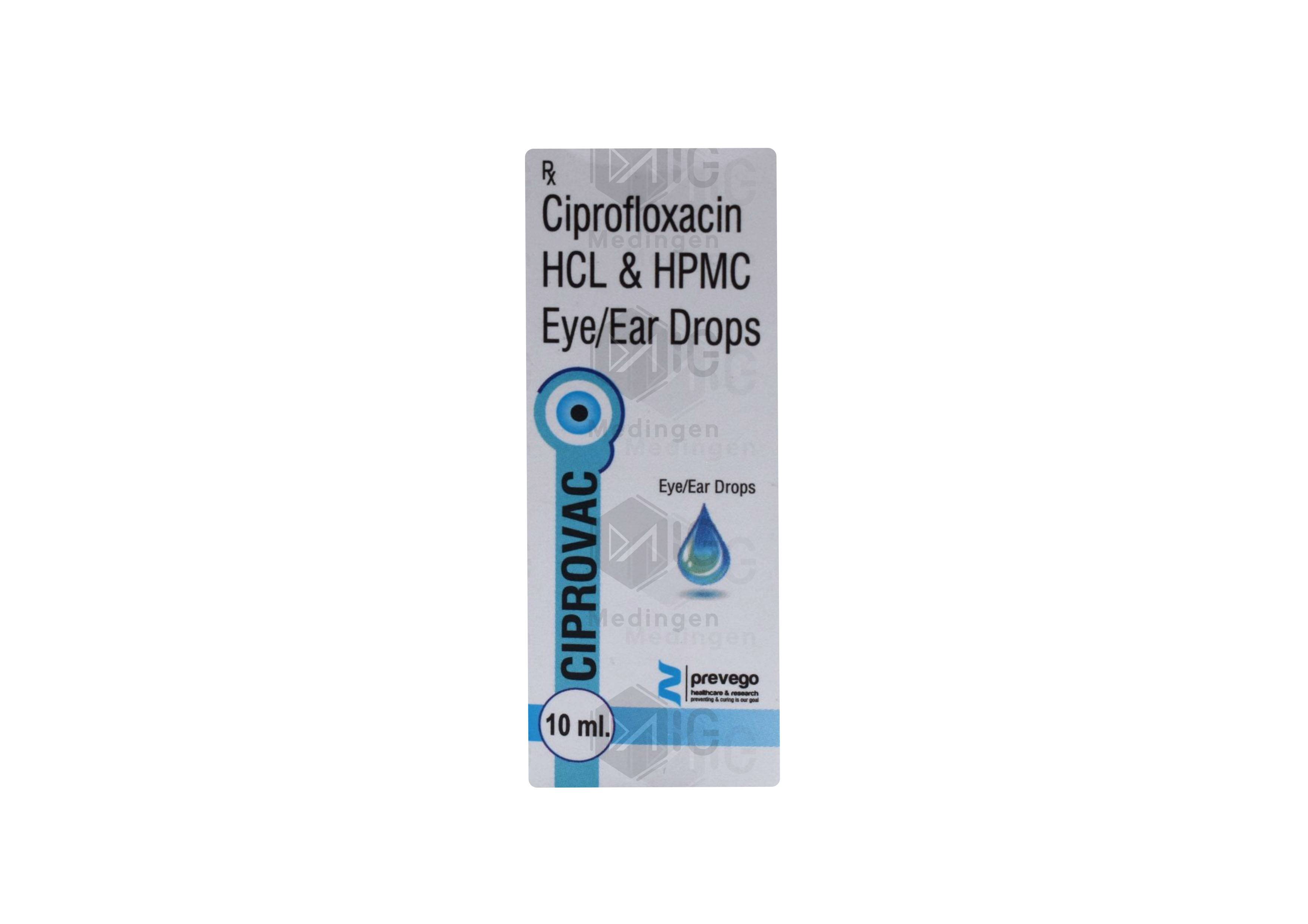 CIPROVAC EYE/EAR DROPS